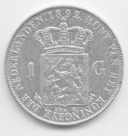 H - 1 Gulden 1892 (6) ZF