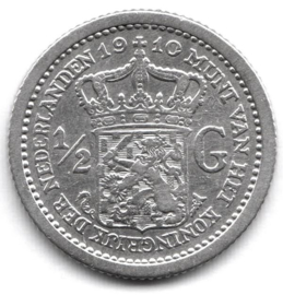 G - ½ Gulden 1910 (5) ZF+