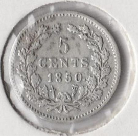 D - 5 Cent 1850 (6) ZF