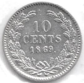 E - 10 Cent 1869 (6) ZF