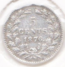 D - 5 cent 1876 (6) ZF