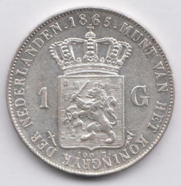 H - 1 Gulden 1865 (4) PR