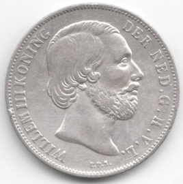 H - 1 Gulden 1860 (5) ZF+