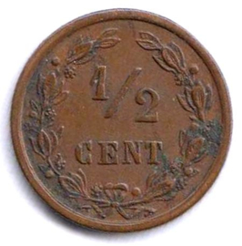 A - ½ Cent 1901 (6) ZF