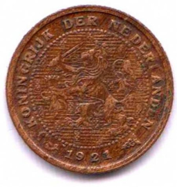 A - ½ Cent 1921 (5) PR-