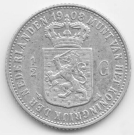 G - ½ Gulden 1908 (6) ZF