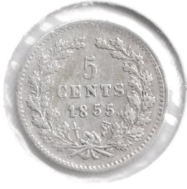 D - 5 Cent 1855 (4) PR