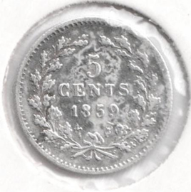 D - 5 cent 1859 (6) ZF