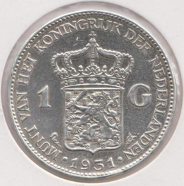 H - 1 Gulden 1931 (5) ZF+/PR-