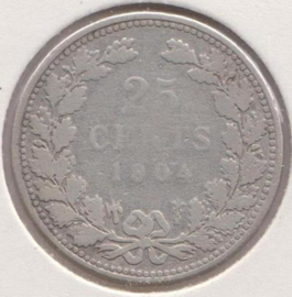 F - 25 Cent 1904 (7) FR/FR+