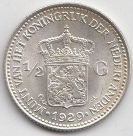 G - ½ gulden 1929 (2) UNC