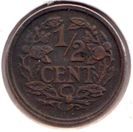 A - ½ Cent 1921 (4) PR