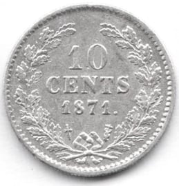 E - 10 Cent 1871 (3) PR+