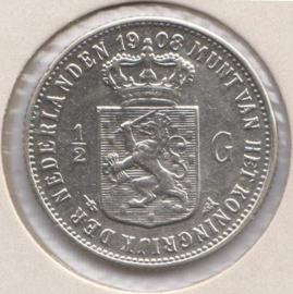 G - ½ Gulden 1908 (50 PR-
