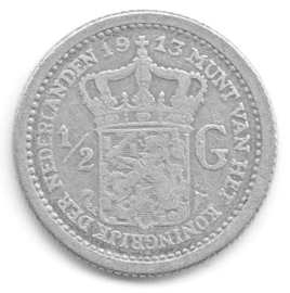 G - ½ Gulden 1913 (6) ZF
