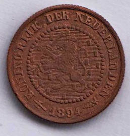 A - ½ Cent 1894 (6) ZF
