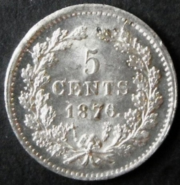 D - 5 cent 1876 (2) UNC