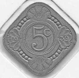 D - 5 cent 1939 (6) ZF