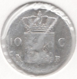 E - 10 cent 1825 a Brussel FR