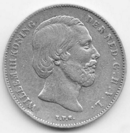 G - ½ gulden 1864 (6) ZF