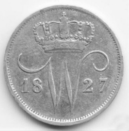 E - 10 cent 1827 Utrecht (6) ZF