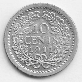 E - 10 Cent 1911 (3) PR+
