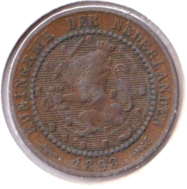 Koningin Wilhelmina - 1 Cent