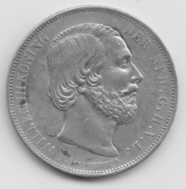 J - 2½ Gulden 1872 (5) PR-