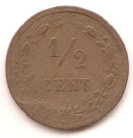 A - ½ Cent 1884 (8) FR