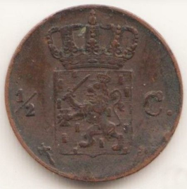 A - ½ Cent 1876 (4) PR-