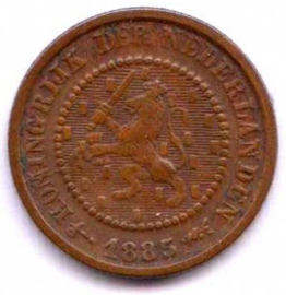A - ½ Cent 1885 (6) ZF
