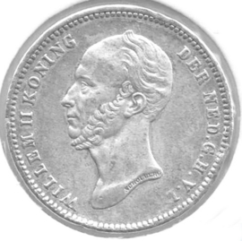 Koning Willem II - 25 Cent