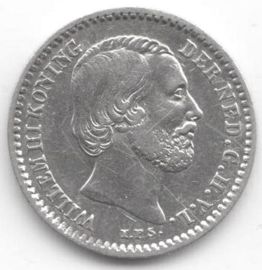 Koning Willem III - 10 Cent