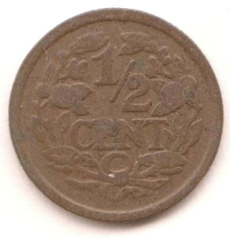 A - ½ Cent 1921 (8) FR