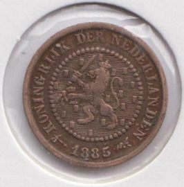 A - ½ Cent 1885 (7) ZF-
