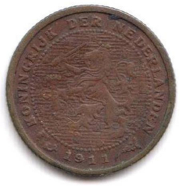 A - ½ Cent 1911 (5) ZF+