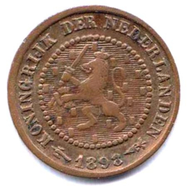 A - ½ Cent 1898 (8) FR+/ZF-