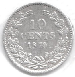 E - 10 Cent 1879 (7) ZF-/ZF