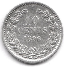 E - 10 Cent 1896 (7) FR+/ZF