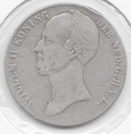 J - 2½ Gulden 1845 a (7) FR/FR+