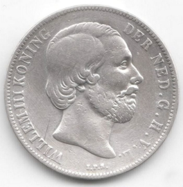 H - 1 Gulden 1863 (5) ZF-