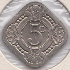 D - 5 cent 1940 (2) UNC