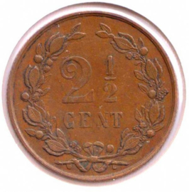 C - 2½ Cent 1886 (5) ZF+/PR-