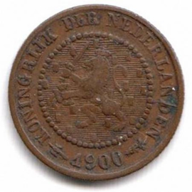 A - ½ Cent 1900 (7) FR+/ZF