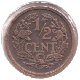 A - ½ Cent 1916 (4) PR