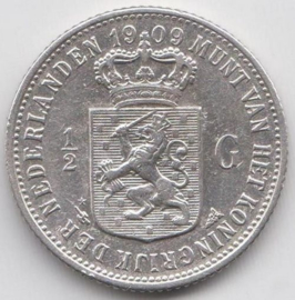 G - ½ Gulden 1909 (6) ZF