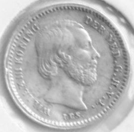 D - 5 cent 1869 (5) ZF+