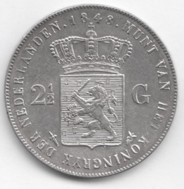 J - 2½ Gulden 1848 (4) PR