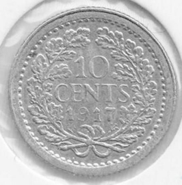E - 10 cent 1917 (5) ZF+/PR