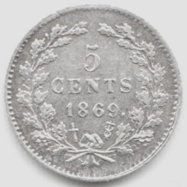 D - 5 cent 1869 (4) PR